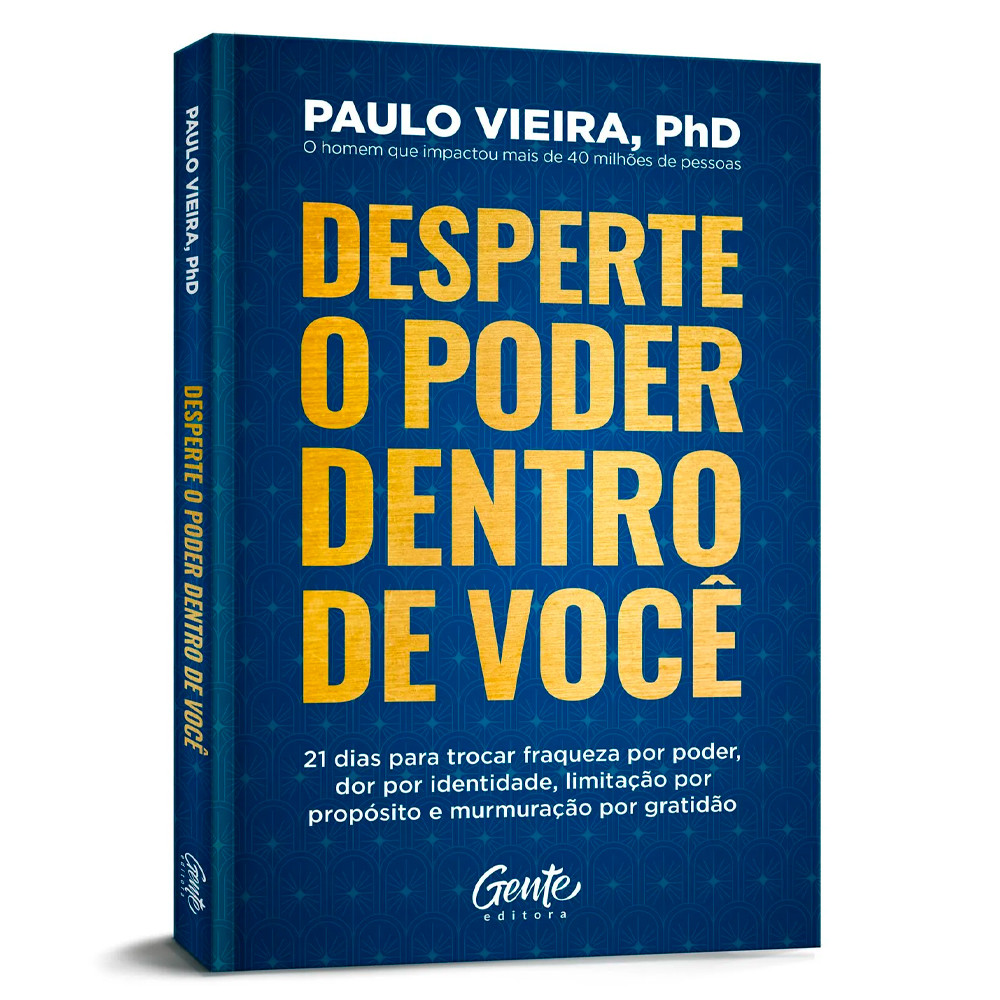 Livro Devocional Desperte o Poder Dentro de Você |  Paulo Vieira em Oferta na Shopee