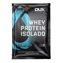 Whey Protein Isolado - 1 Sachê 27g Cappuccino - Dux Nutrition