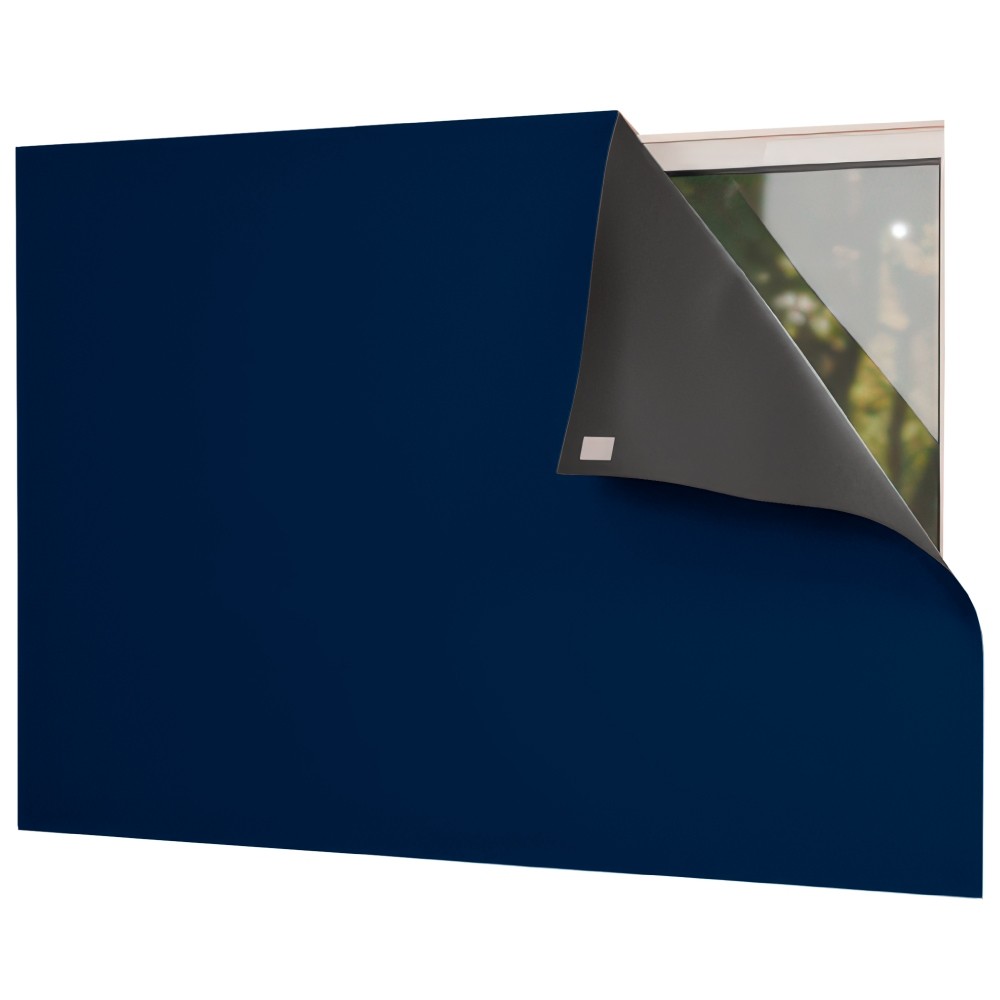 Cortina Painel Blackout PVC 100% com Fixador 1,40m x 1,40m Proteção Solar e Privacidade para Sala, Quarto e Cozinha