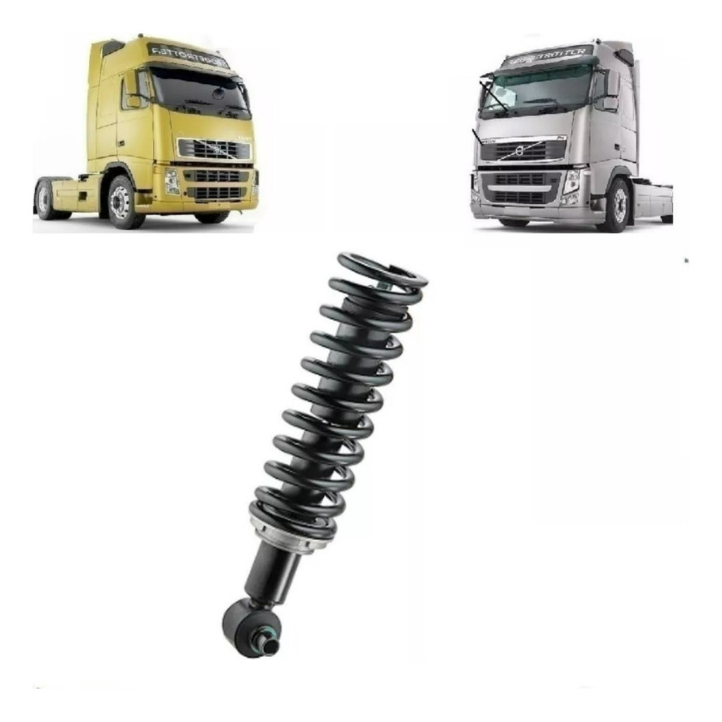 Kit Mola Amortecedor Cabine Dianteiro Volvo Fm/fh - 3198836