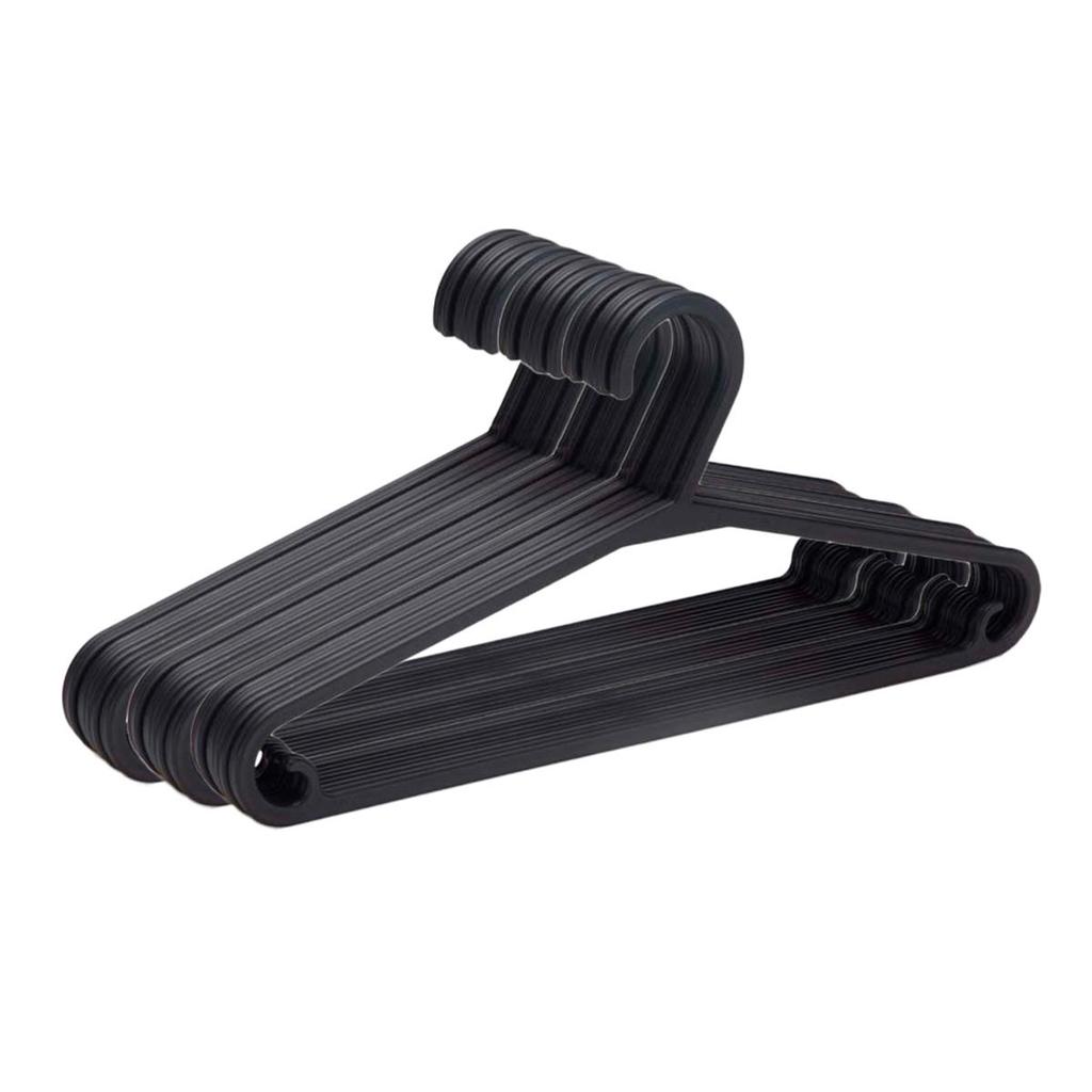 Conjunto de Cabides de Plástico Resistente - Dasplast em Oferta na Shopee