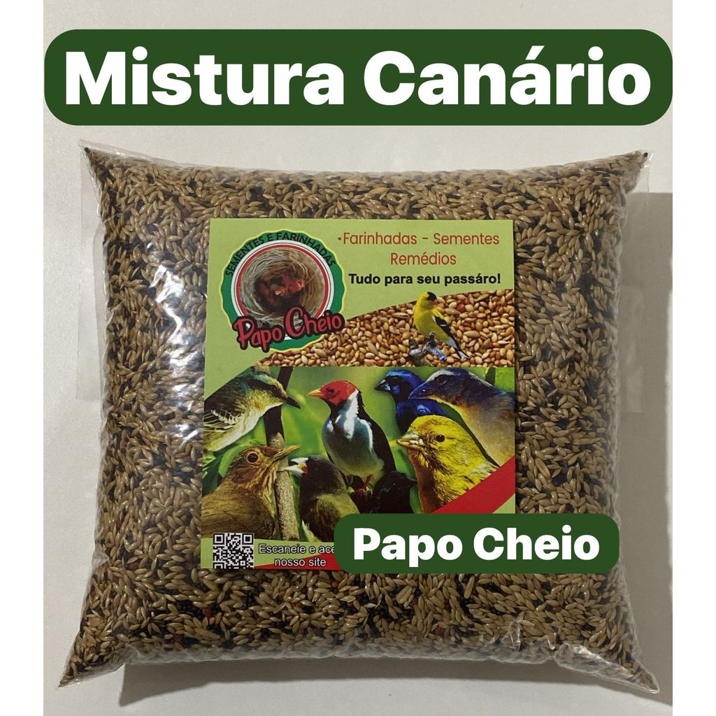 Mistura Canário à granel 500gr em Oferta na Shopee