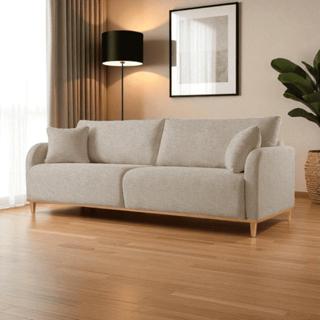 Sofá Camila 2,20m Luxo 3/4 Lugares Madeira Maciça Castellar Móbile em Oferta na Shopee