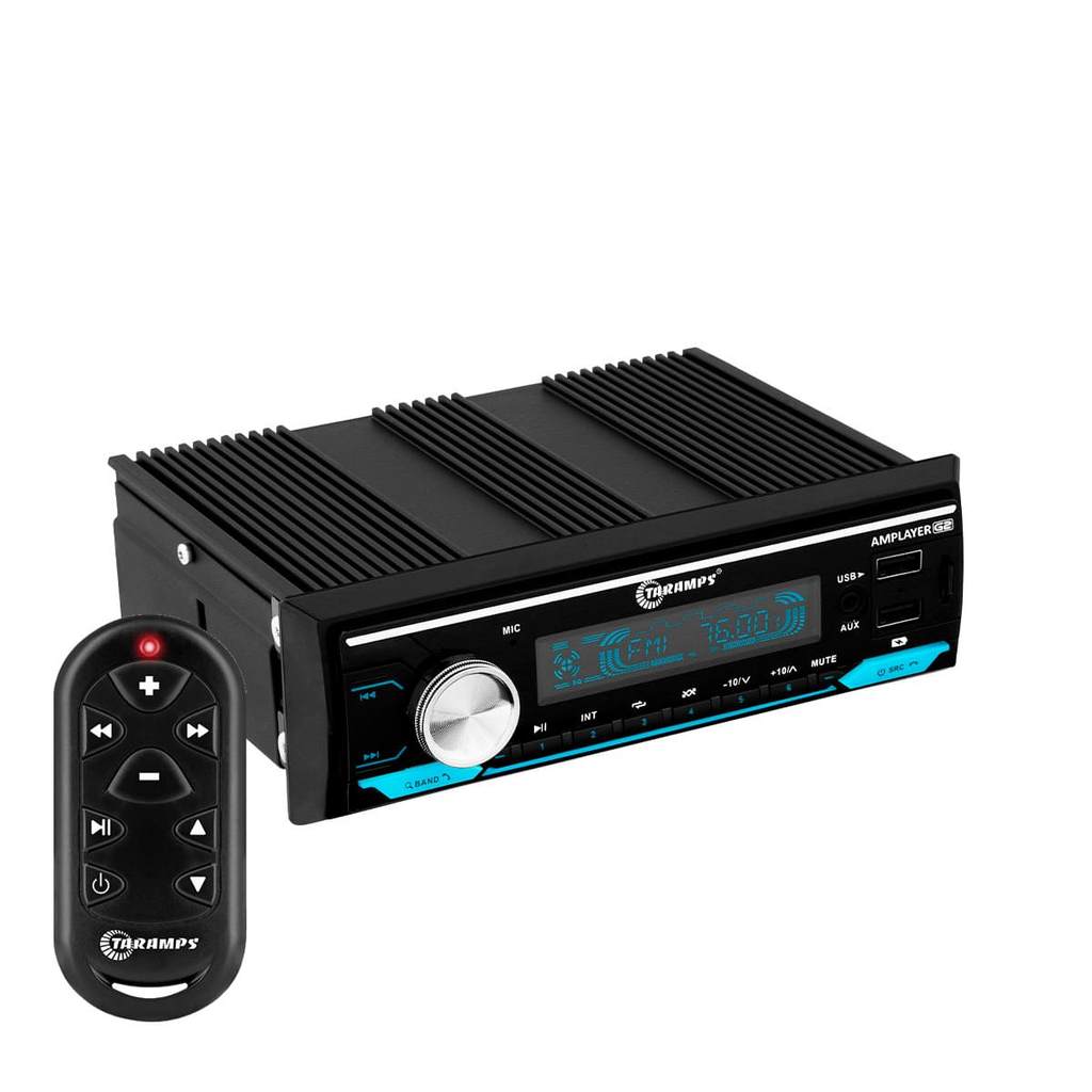 APARELHO TARAMPS AMPLAYER G2 MP3 USB BLUETOOTH RADIO FM 4x100W RMS em Oferta na Shopee