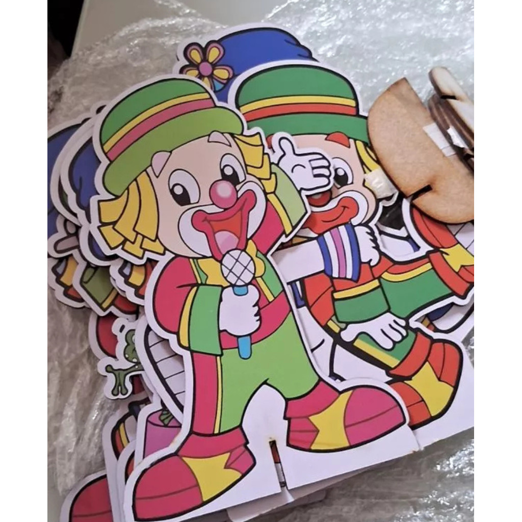 KIT DE DISPLAY EM MDF TEMA PATATI E PATATA NWW01