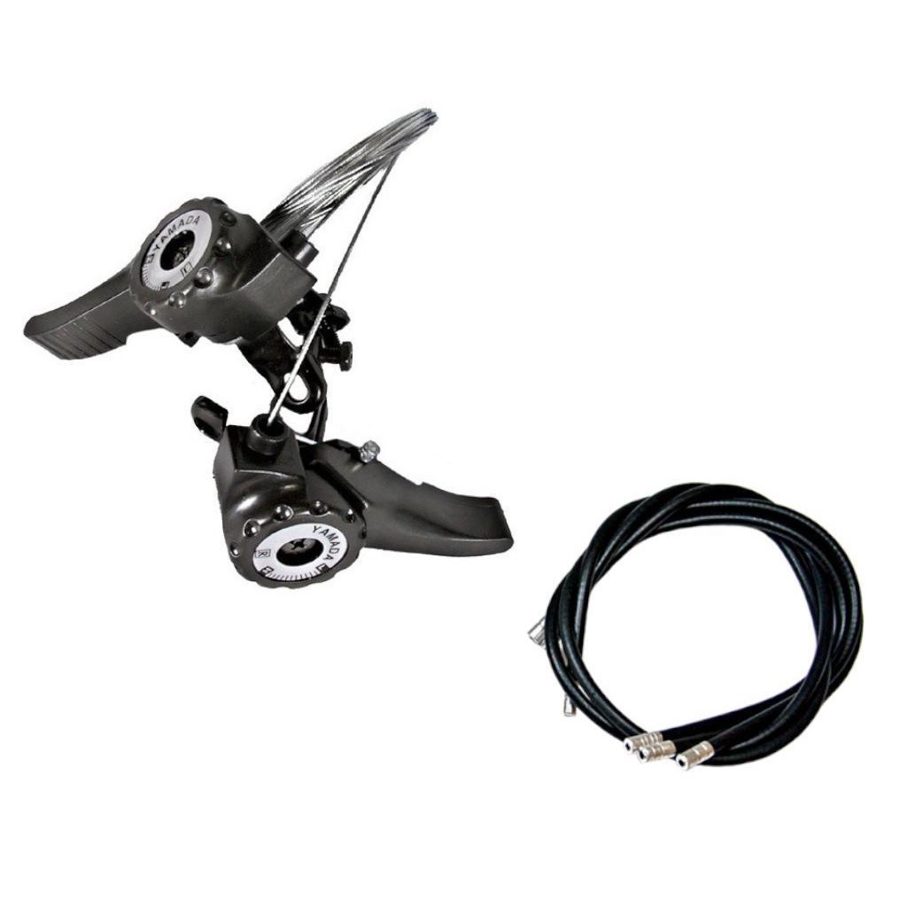 Alavanca De Câmbio K05 Marcha Yamada Nylon 6V Com Conduíte