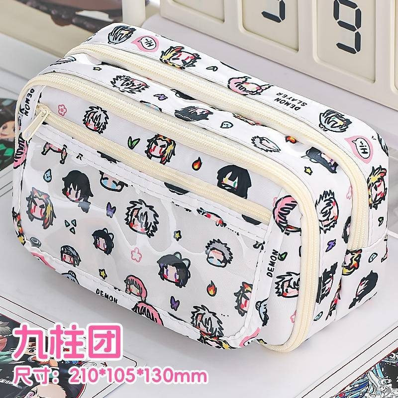 Anime Demon Slayer kimetsu no yaiba Ita Bolsa Estojo De Lápis De Grande Capacidade Kamado Tanjirou Nezuko Agatsuma Zenit em Oferta na Shopee