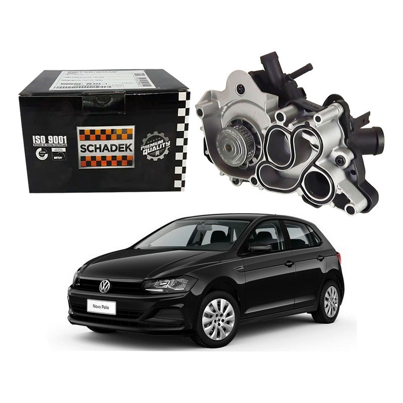 Bomba Dagua Schadek Polo 1.0 12v Mpi 1.6 16v Msi 2017 A 2022 em Oferta na Shopee