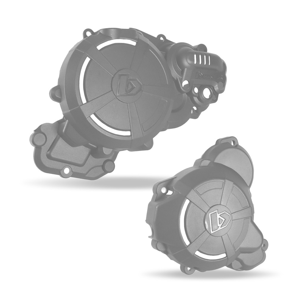 Protetor Tampas Lateral Motor Biker Mxf 300 Tsx Ktm Husqvarna Trilha Enduro Motocross