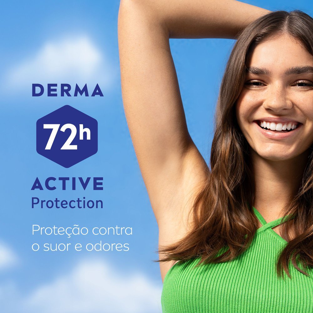 Detalhes do Desodorante Nivea Derma Control Defende Aerossol 72h Antitranspirante 150ml