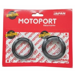 RETENTOR BENGALA E GUARDA PÓ MOTOPORT PARA YAMAHA CROSSER 150 2015 A 2023