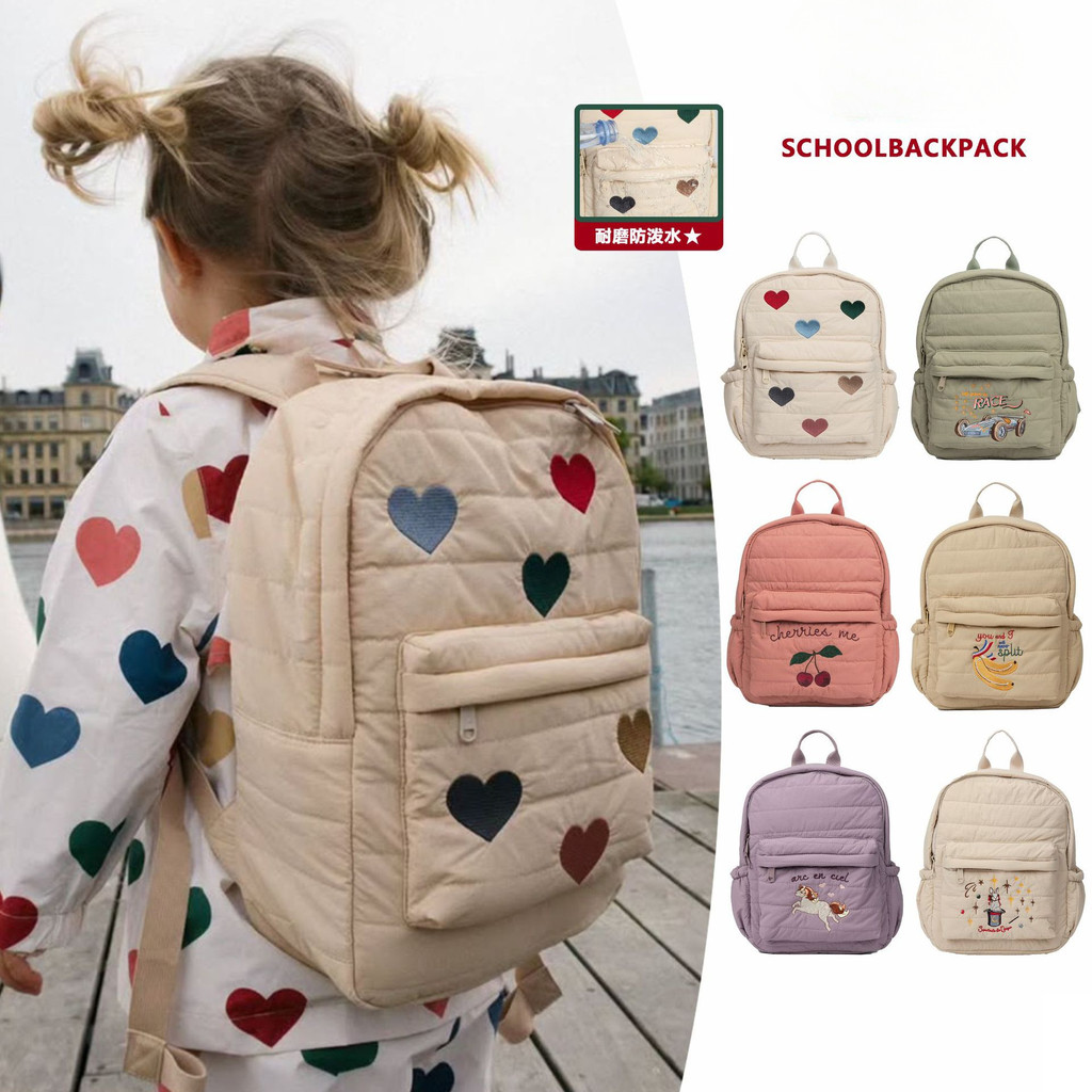 Mochila infantil, bolsa escolar de 3 a 6 anos, à prova d'água, resistente ao desgaste, resistente à sujeira, reduz a car