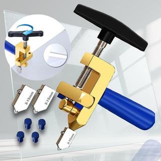 Kit Conjunto Porcelanato Riscador Cortador Manual Para Cortar Vidro Cerâmica Porcelanato …