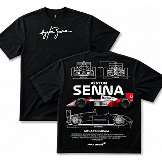 Camiseta Formula 1 McLaren F1 100% Algodão Conforto, Edição Limitada, Estilo Unissex Streetwear Envio Rápido