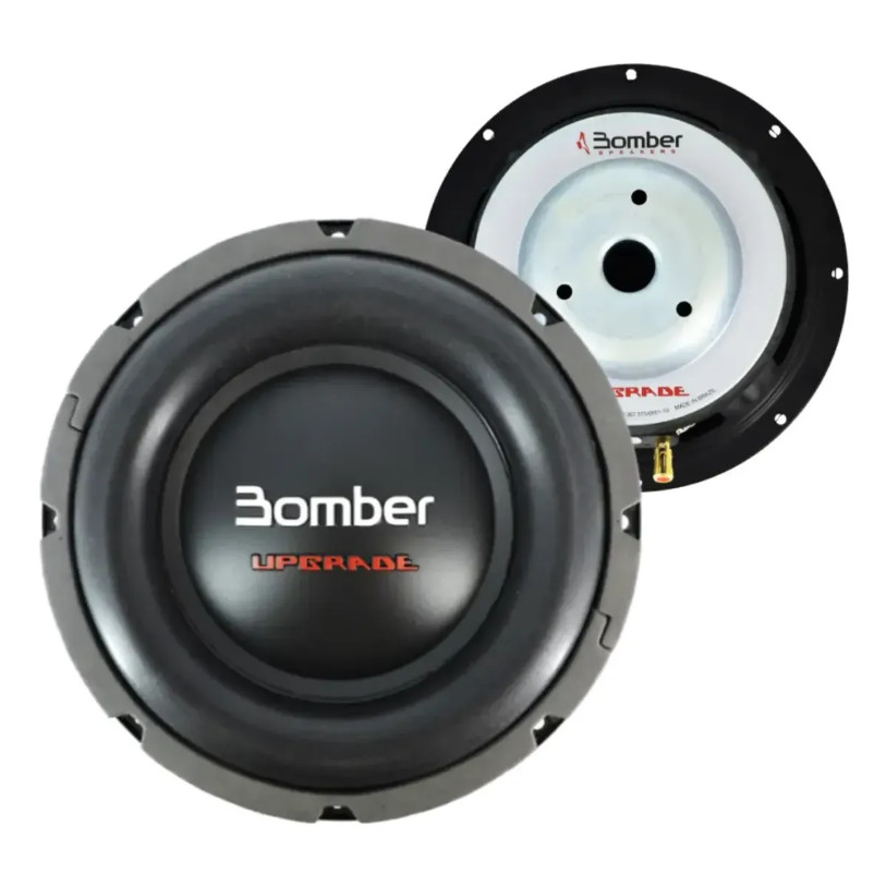 BOMBER UPGRADE ALTO FALANTE 8 POL SUBWOOFER 400 WRMS 4 OHMS