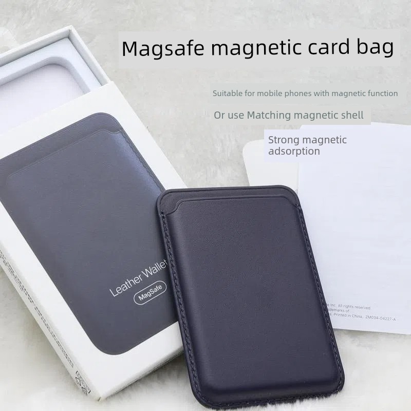 carteira magsafe Capa de telefone com suporte de cartão magnético Magsafe adequada para Apple iphone17proMax Clipe trase