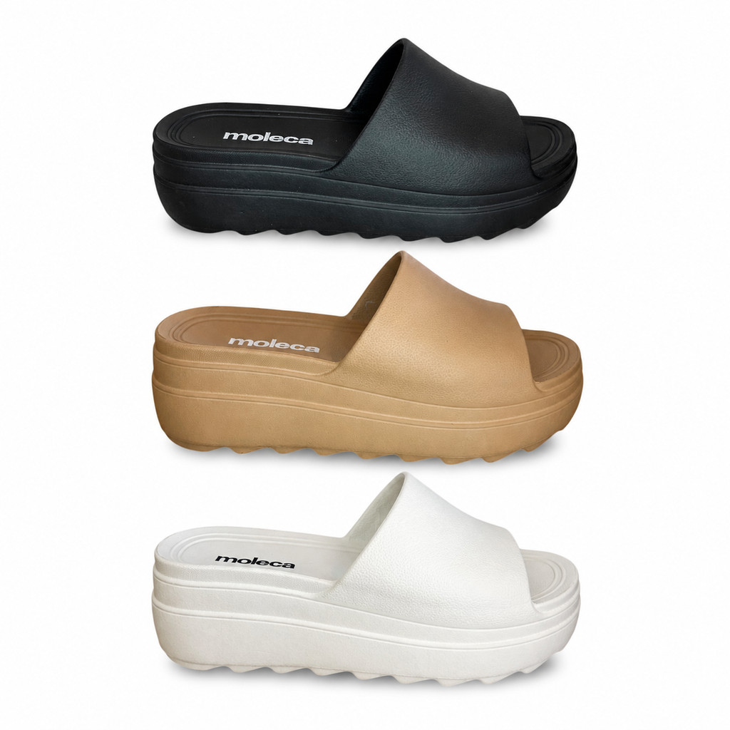 Tamanco Feminino Moleca Plataforma Confortável Macio Leve EVA Slide Calce Fácil Casual  Passeio 5589100