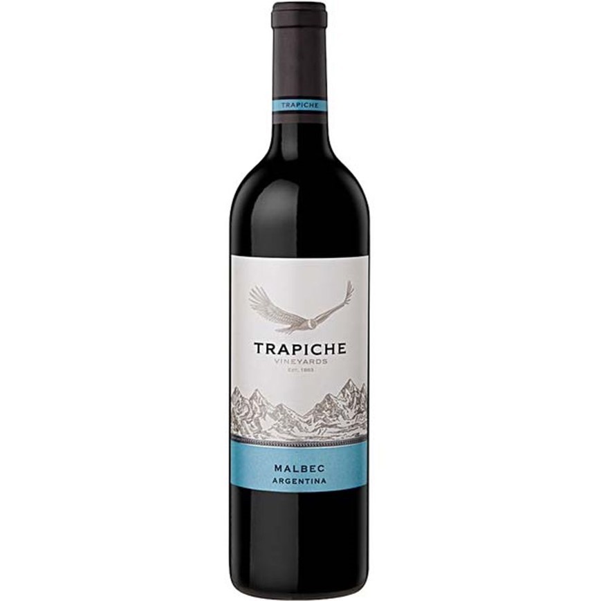 Vinho Argentino Tinto Seco Trapiche Vineyards Malbec 750ml