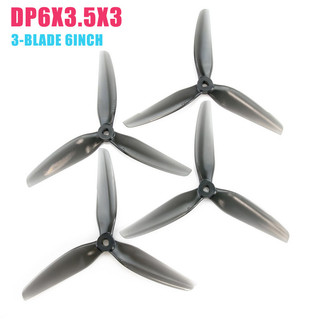 Hélice HQ 23443 23cm hélice de 3 lâminas 23cm através da hélice da máquina 23cm 7X4X3 Drone de fotografia