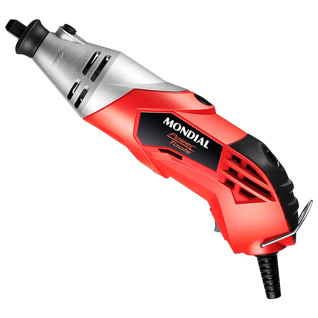 Microrretífica Mondial Vermelho 170W - FMR-01 127V 2220V