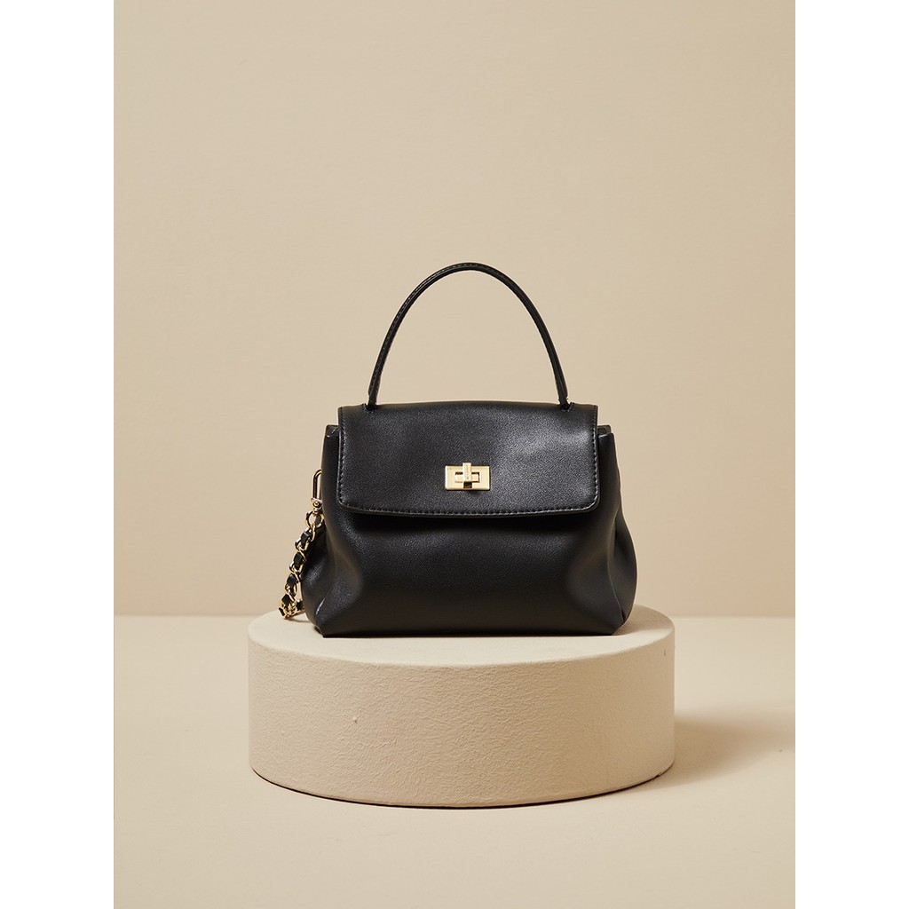Pequena bolsa de couro pequena primavera verão bolsa de corrente de couro genuíno pequeno saco nicho Design sentido bols