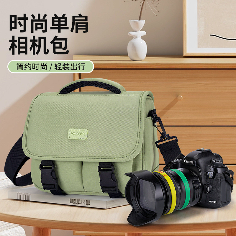 Bolsa para câmera SLR mensageiro, bolsa de ombro para armazenamento de câmera Digital, Micro bolsa única adequada para C