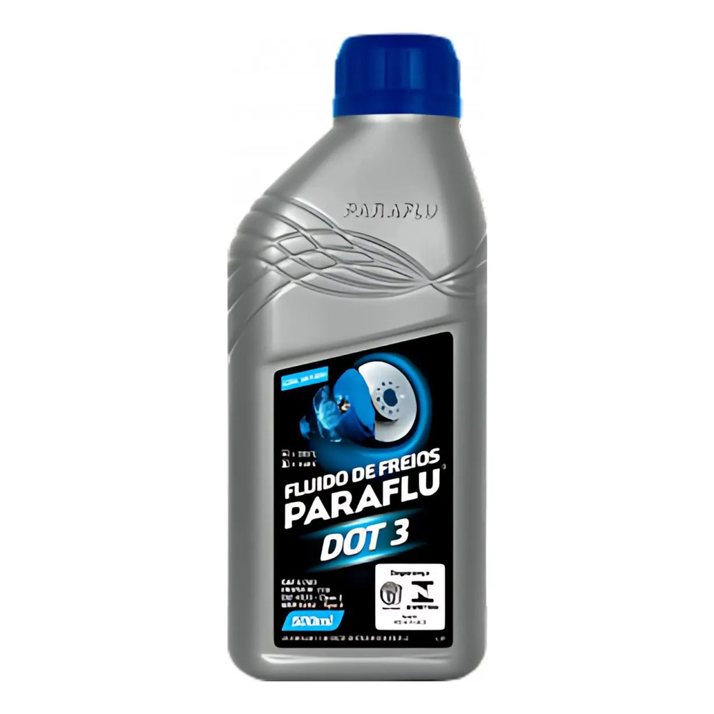 Óleo Fluido De Freio Dot 3 Azul 500ml Paraflu Original