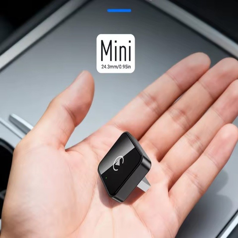 Mini Adaptador Wireless Compatível Com Carplay Android Auto — imagem 2 de 2