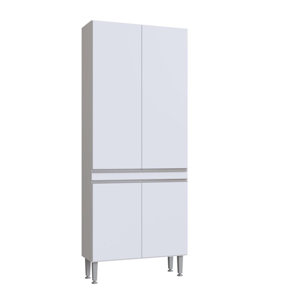 Paneleiro Duplo 4 Portas Athena Branco Branco