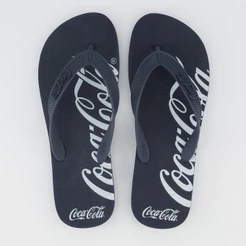 Chinelo Coca-Cola Spencerian Marinho