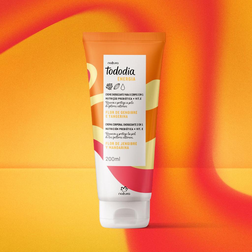 Creme Corporal 2 em 1 Natura Tododia Energia 200ml · foto 2