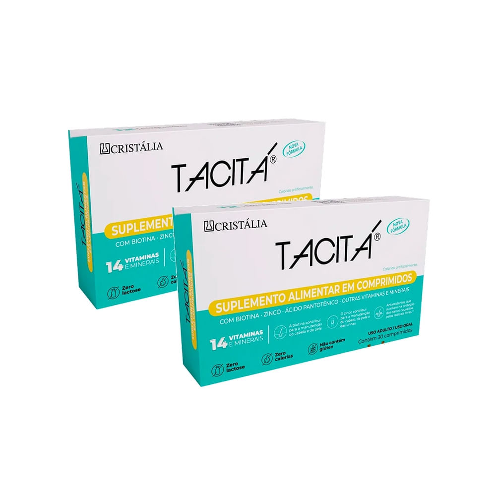 Kit 2 Tacitá com 30 Comprimidos