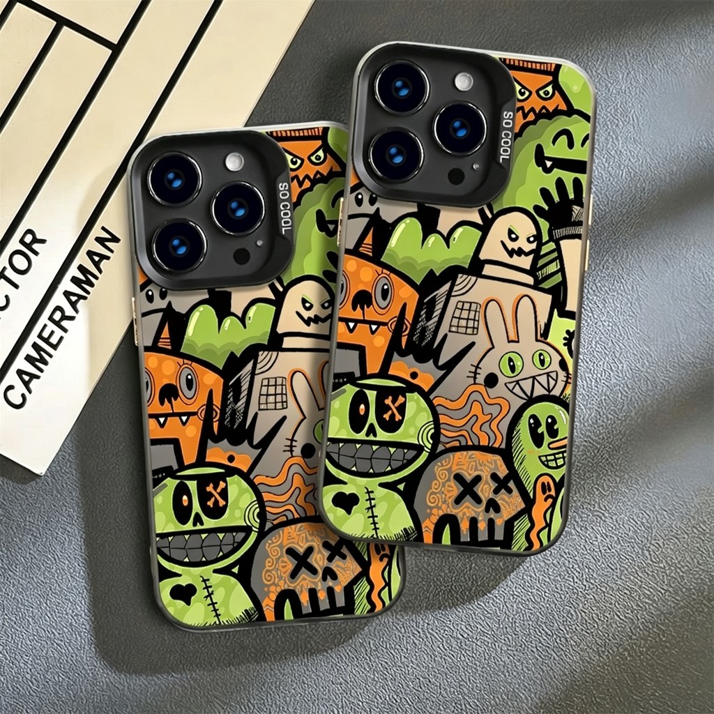 Graffiti Caso De Telefone Para Samsung A15 A54 A16 A06 A34 A23 A05 A55 A35 S24 S25 Plus Ultra Silicone Anti-impacto