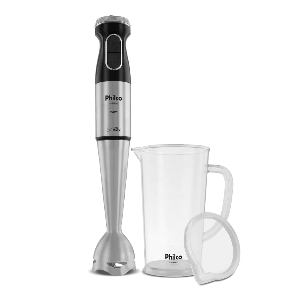 Mixer Philco Inox com Copo 1050ml 750W PMXE01