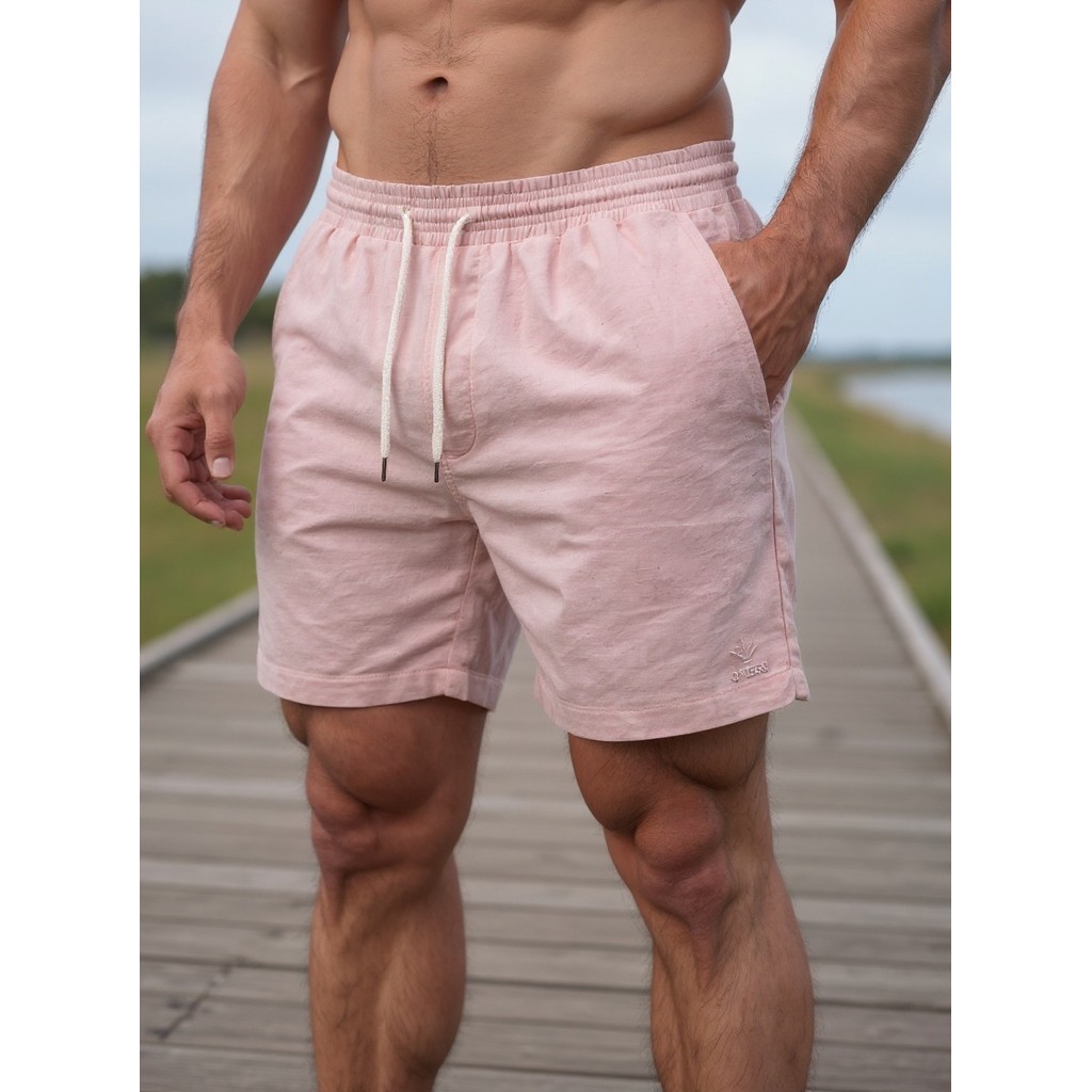 Kit 3 Bermudas Masculinas Linho Elastano Praiana Confortável Verão — JB PROFISSIONAL