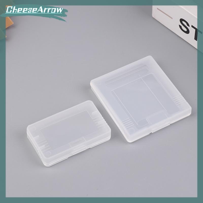 CC 5 Pçs Caso De Jogo Transparente Para Gameboy Advance GBA GBC Plástico À Prova De Poeira Caixa Capa Cor Poeta BR