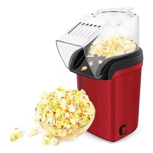 Pipoqueira Elétrica 110v Máquina de Pipoca Sem Óleo 1200W Com Medidor Pipoca em Minutos