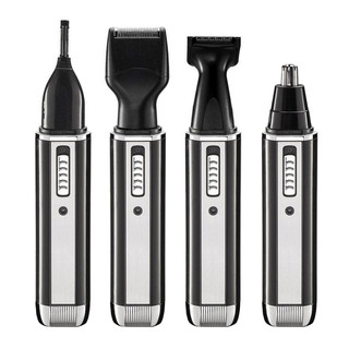 Venda quente novo produto 4 em 1 multifuncional masculino aparador de pêlos do nariz costeletas aparador de sobrancelha 