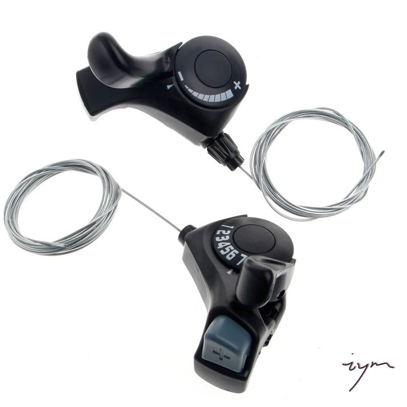 Alavancas De Mudança De Bicicleta MTB De 3x7 Velocidades-Equipamento De Ciclismo Universal