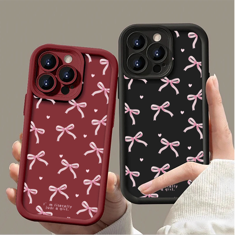 Capa Padrão De Arco Rosa Para Samsung A27 A57 A37 A17 A07 A56 A26 A36 A55 A16 A15 A54 A06 A35 A23 A14 A53 A13 5G Bonito 