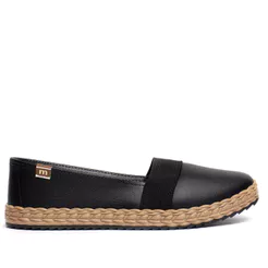 Sapatilha Feminina Moleca Napa Floather Preto