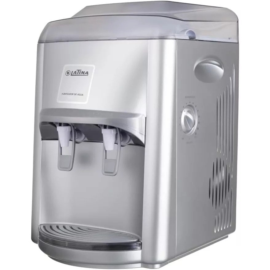 PURIFICADOR DE ÁGUA COMPRESSOR LATINA PA355 PRATA 127V · foto 2