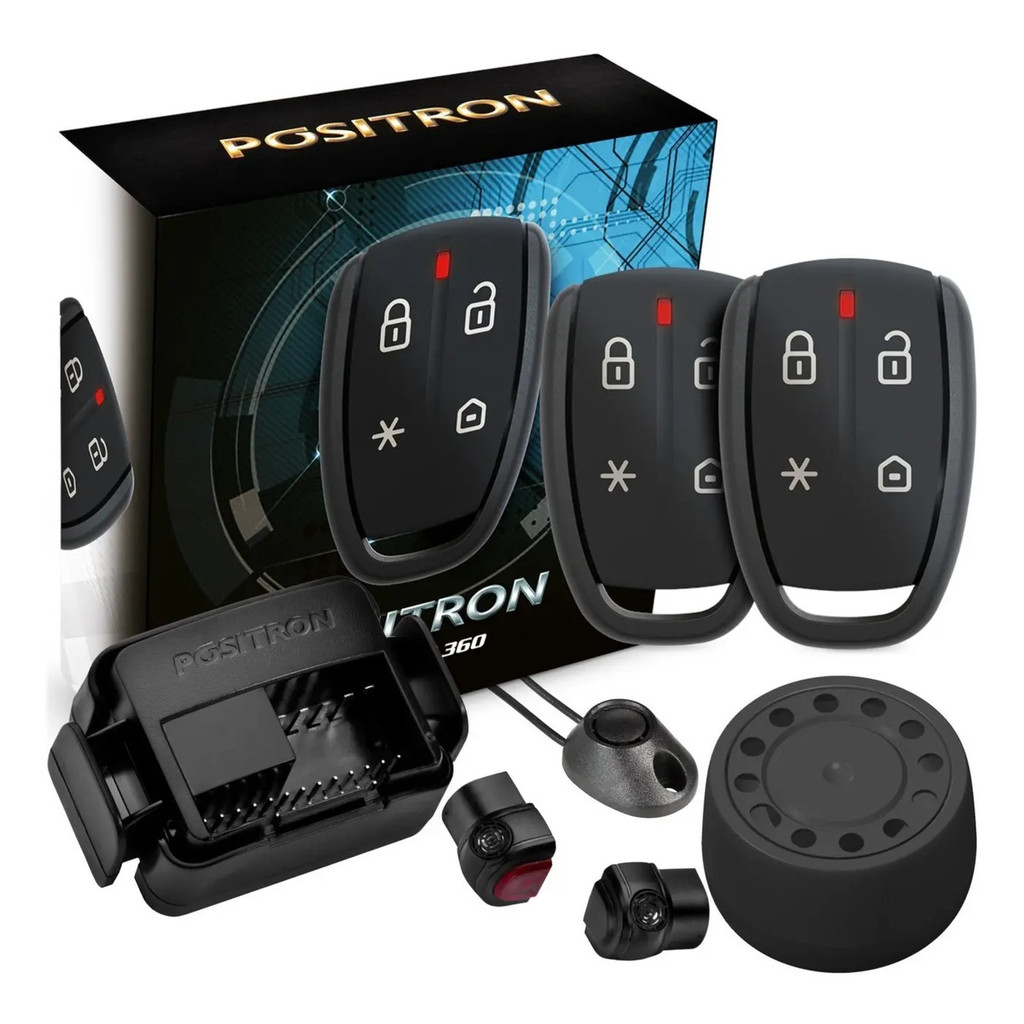 Alarme Automotivo Cyber Fx 360 12v Universal Positron