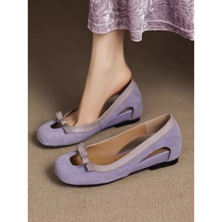 Design sentimento elegante 4cm salto interno aumentando couro genuíno oco único sapatos femininos primavera verão francê