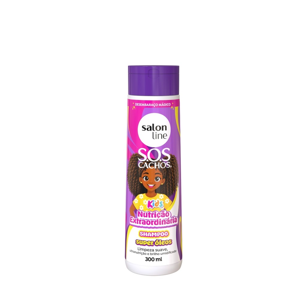 Shampoo SOS Cachos Kids Super Óleos 300ml