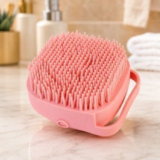 Escova Banho Pet Versatil Cerdas Macias Design Ergonômico Tamanho Ideal