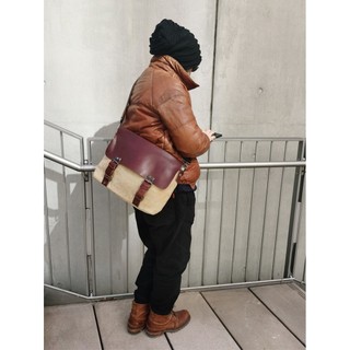 Bolsa de ombro masculina bolsa mensageiro Street Wear Design bolsa de ombro masculina na moda maleta de lona bolsa later