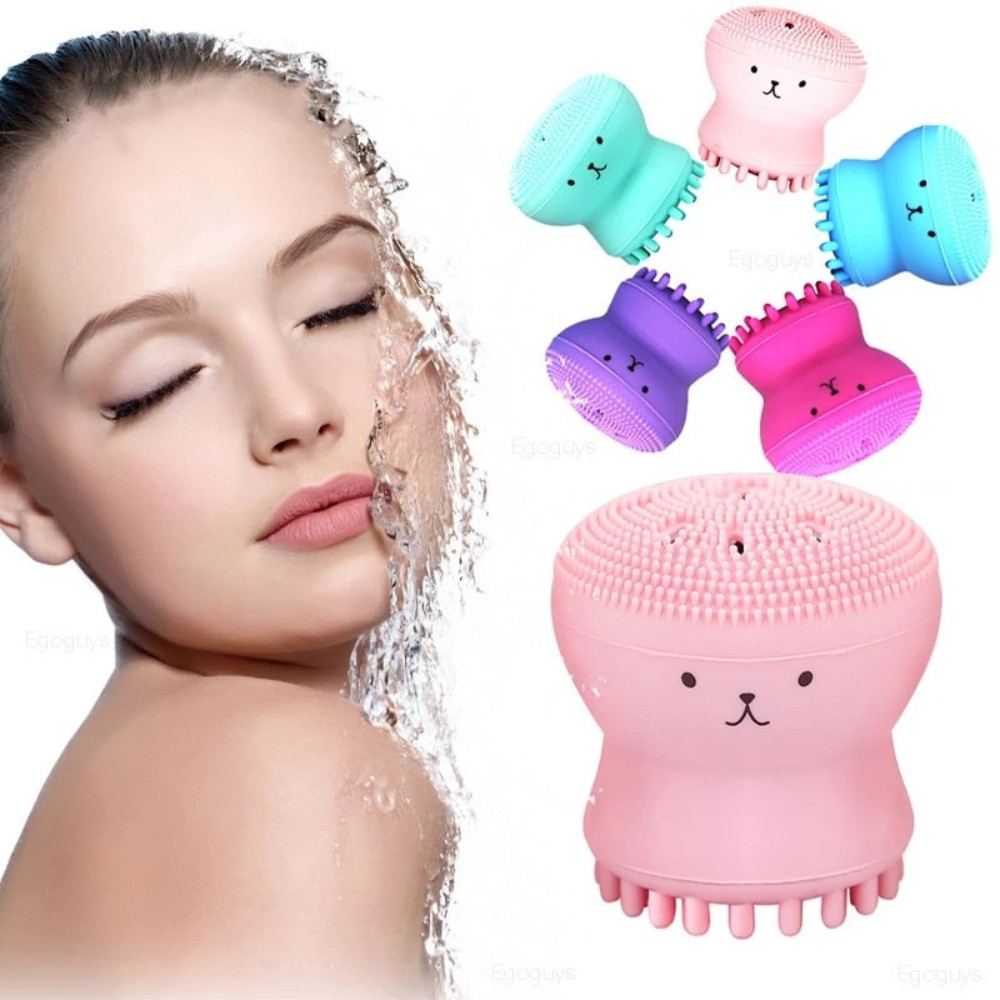 1/6 Pcs Esponja De Limpeza Facial Esfoliante Massageador Rosto Polvo