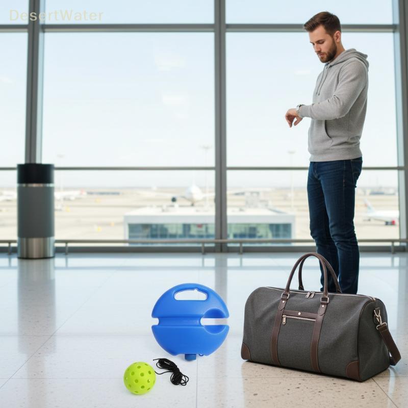 < DesertW > Bola De Treinamento De Pilha Com Corda Ferramenta Acessórios Único Novo