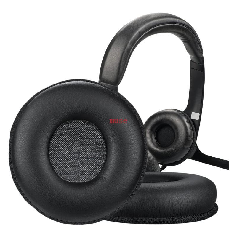 muse Durável Espuma Almofadas De Ouvido Capa Almofada Substituição Para H390 H600 H609 Fones Ajuste Perfeito Qualidade E